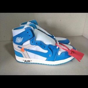 Jordan 1 high og UNC Off-White. Brand new! Offer